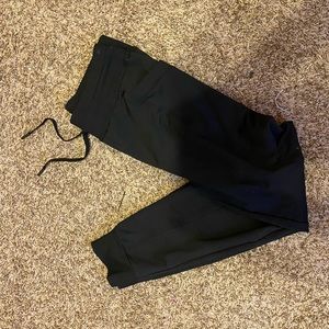 Black joggers